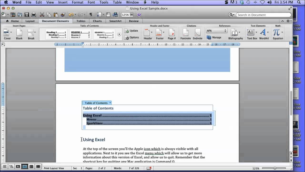 turn insert on in word for mac 2011