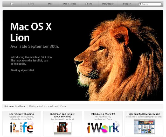 mac os x lion for free download